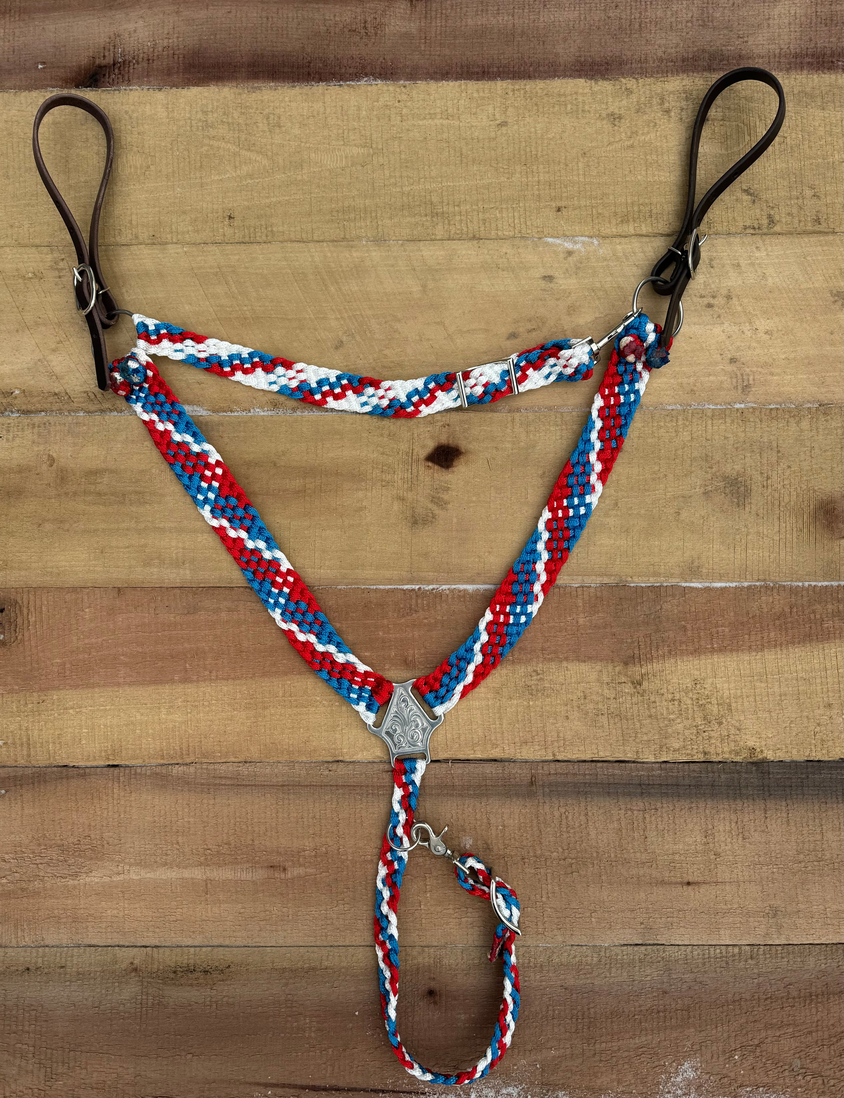 “ ‘Merica” Breast Collar & Wither Strap (No Fringe)