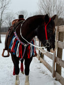 “ ‘Merica”  Fringe Tack Set (customizable)