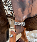 Brown Cow Print Tack Sets