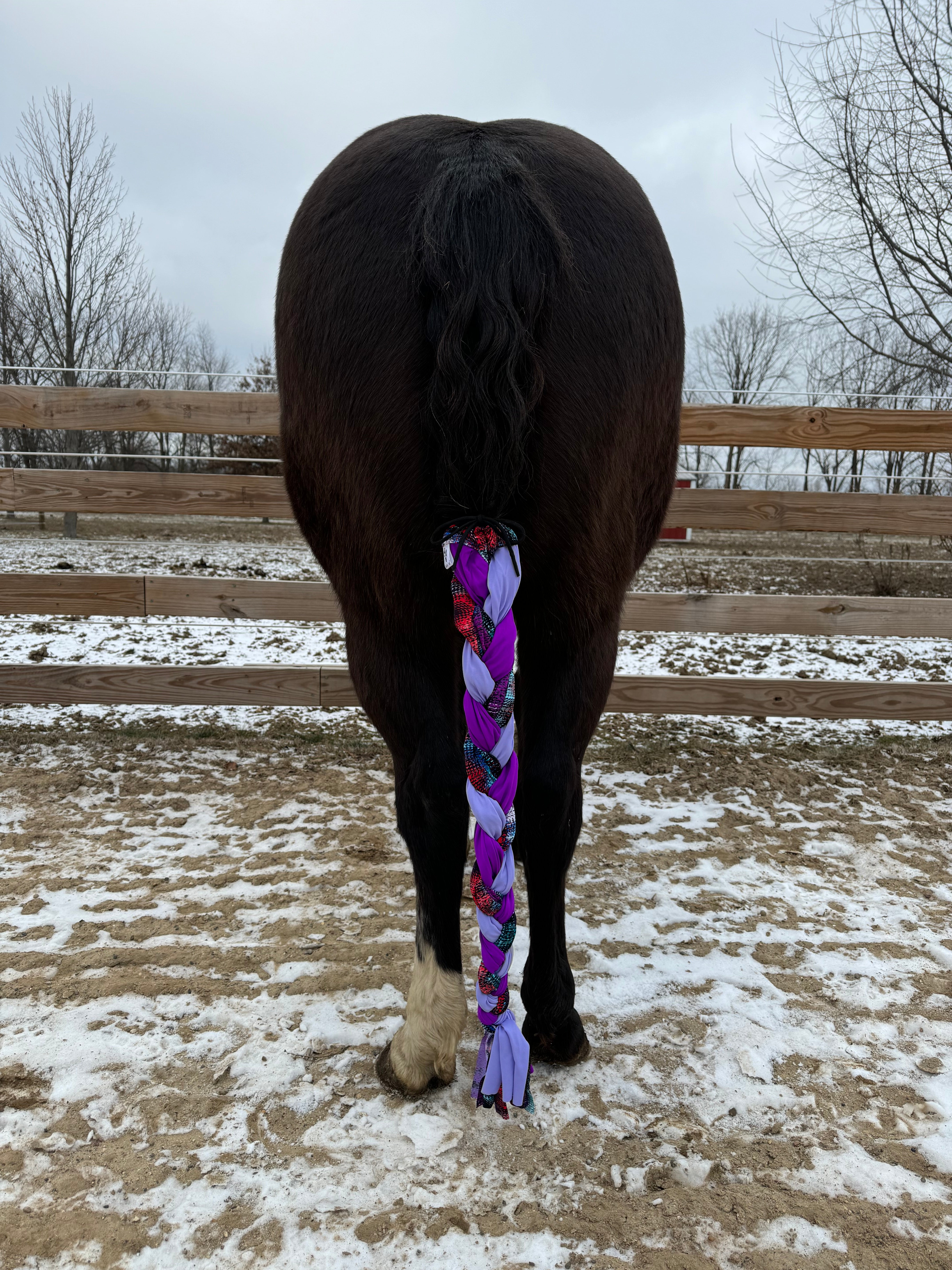 Neon Braided Tail Wraps (all colors)