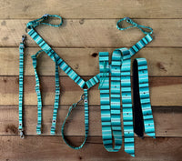 Blue Serape Tack Sets