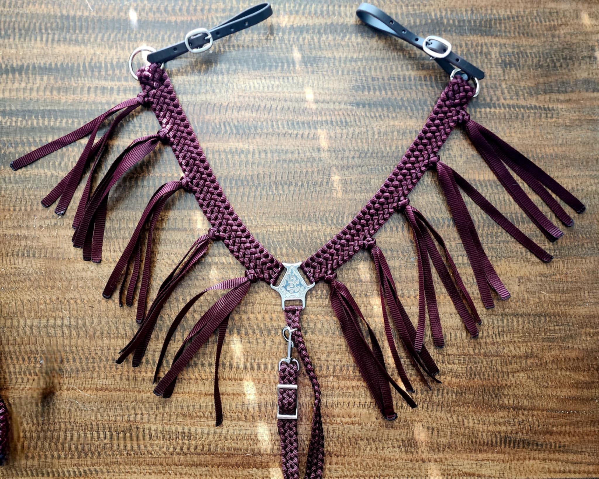 Breast Collar & Wither Strap with fringe