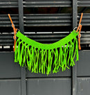 Lime Green Fringe Tripping Collars