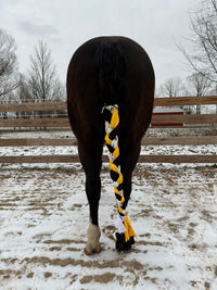 Bumble Bee Braided Tail Wrap