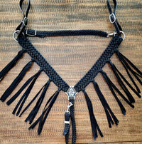 Breast Collar & Wither Strap with fringe