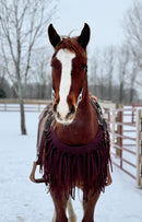 Maroon Fringe Tripping Collars