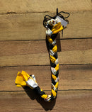 Bumble Bee Braided Tail Wrap